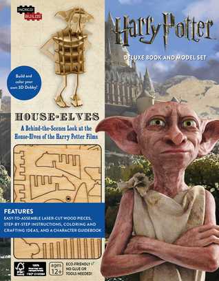 IncrediBuilds: Harry Potter: Casa-Elfos: Juego de Modelos y Libros de Lujo