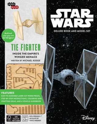 IncrediBuilds: Star Wars: Juego de Libros y Modelos de Tie Fighter Deluxe