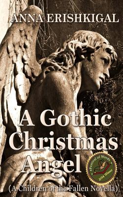 Un ángel gótico de la Navidad