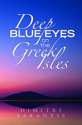 Ojos azules profundos en las islas griegas