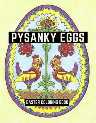 Huevos de Pysanky: Libro para colorear de Pascua