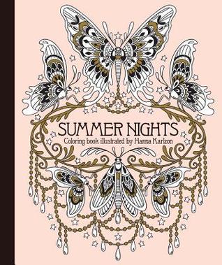 Libro para colorear de las noches de verano: Publicado originalmente en Suecia como 