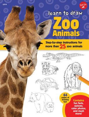 Aprenda a dibujar Animales del Zoo: Instrucciones paso a paso para más de 25 animales del zoológico