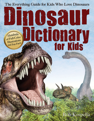 Diccionario de dinosaurio para niños