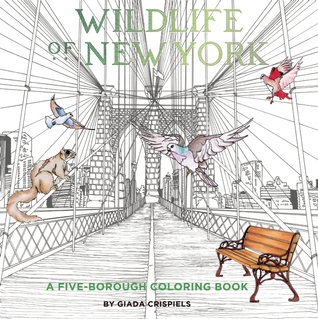 Wildlife of New York: Un libro para colorear de cinco ciudades