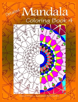 Libro para colorear Mandala detallada 4