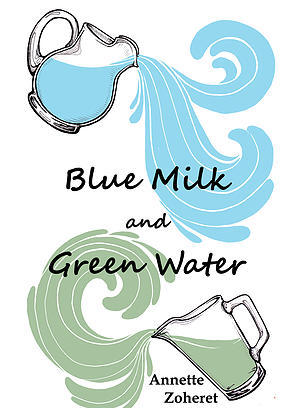 Leche azul y agua verde