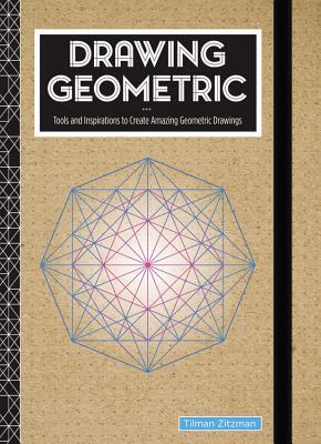 Dibujo geométrico: herramientas e inspiraciones para crear dibujos geométricos sorprendentes - incluye: cuaderno de dibujo, plantillas geométricas y más