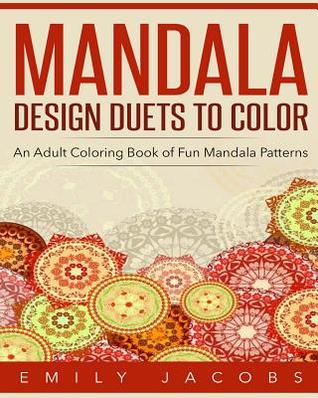 Dibujos de diseño de mandala a color: un libro para colorear adulto de patrones de mandala de diversión