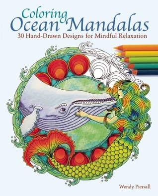 Color Mandalas del océano: 30 diseños a mano para la relajación consciente