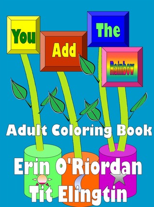 Usted Añade el Libro de Colorear Adulto de Rainbow