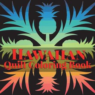 Libro para colorear del edredón hawaiano