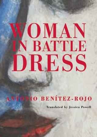 Mujer en el vestido de la batalla