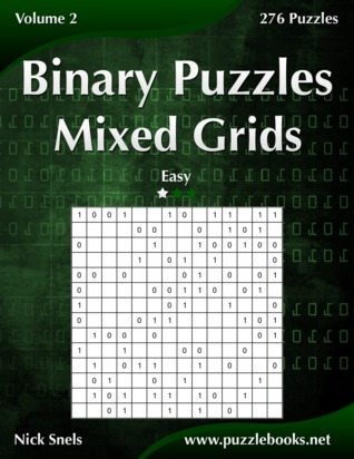 Puzzles binarios Mezcla de redes - Easy - Volumen 2 - 276 Puzzles