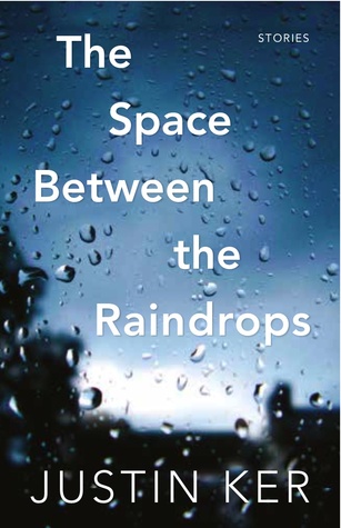 El espacio entre las gotas de lluvia
