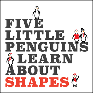 Cinco pequeños pingüinos aprenden sobre las formas