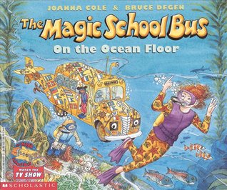 El autobús escolar mágico en el piso del océano