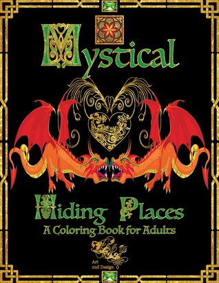 Mystical Hiding Places: Un libro para colorear para adultos