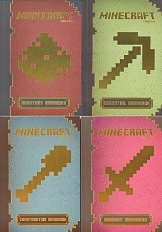 Minecraft Handbook Pack (4Ct): Minecraft: manual esencial, manual de construcción de Minecraft, MinecraftTM: manual de combate, manual MinecraftTM Redstone