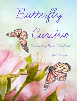 Libro de ejercicios Cursive Handwriting de la mariposa
