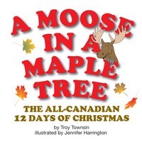 Un alce en un árbol de arce: El canadiense 12 días de la Navidad