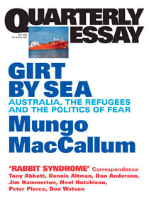 Girt por el mar: Australia, los refugiados y la política del miedo