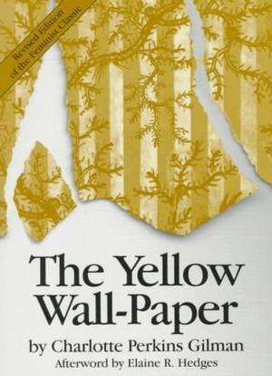 El papel de pared amarillo