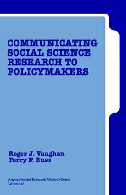 Comunicación de la investigación de las ciencias sociales con los encargados de formular políticas