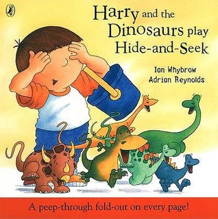 Harry y los dinosaurios juegan al escondite