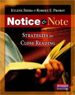 Aviso y nota: Estrategias para la lectura cercana