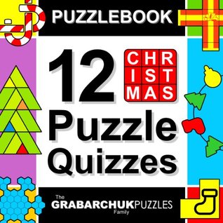 Puzzlebook: 12 Christmas Puzzle Quizzes (color e interactivo!)