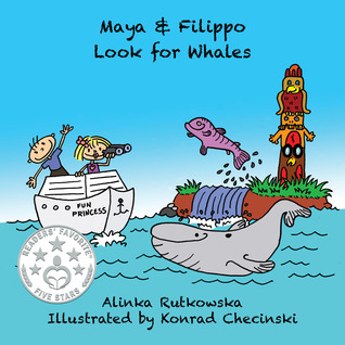 Maya y Filippo buscan ballenas