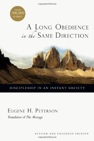 Una larga obediencia en la misma dirección: discipulado en una sociedad instantánea