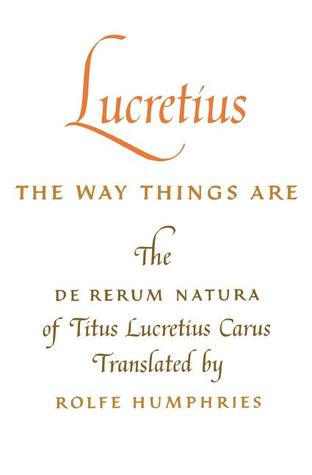 Las cosas de la manera: El De Rerum Natura