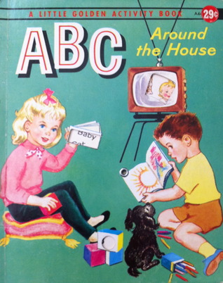 ABC alrededor de la casa: un pequeño libro de actividad de oro