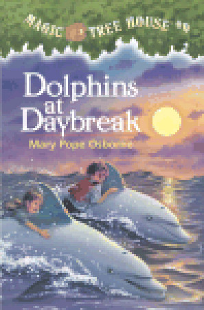 Delfínes al amanecer