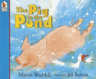 El cerdo en el estanque Libro grande