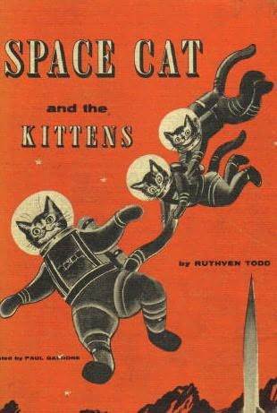 Gato del espacio y los gatitos