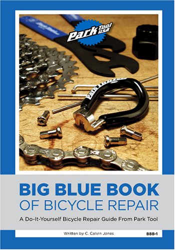 Libro azul grande de la reparación de la bicicleta