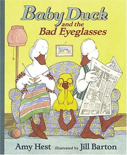 Pato del bebé y las lentes malas