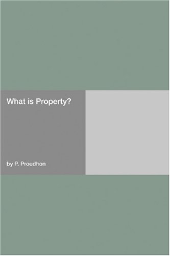 ¿Qué es la propiedad?