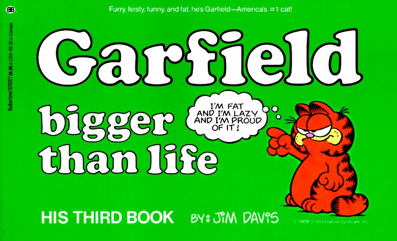 Garfield más grande que la vida